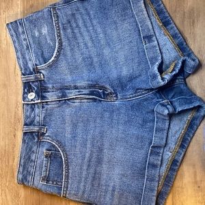 Denim Packsun shorts, size 26, and only have been worn once !